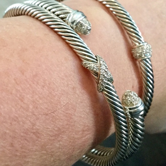 David Yurman X Bracelet With Diamonds Online, 57% OFF ...
